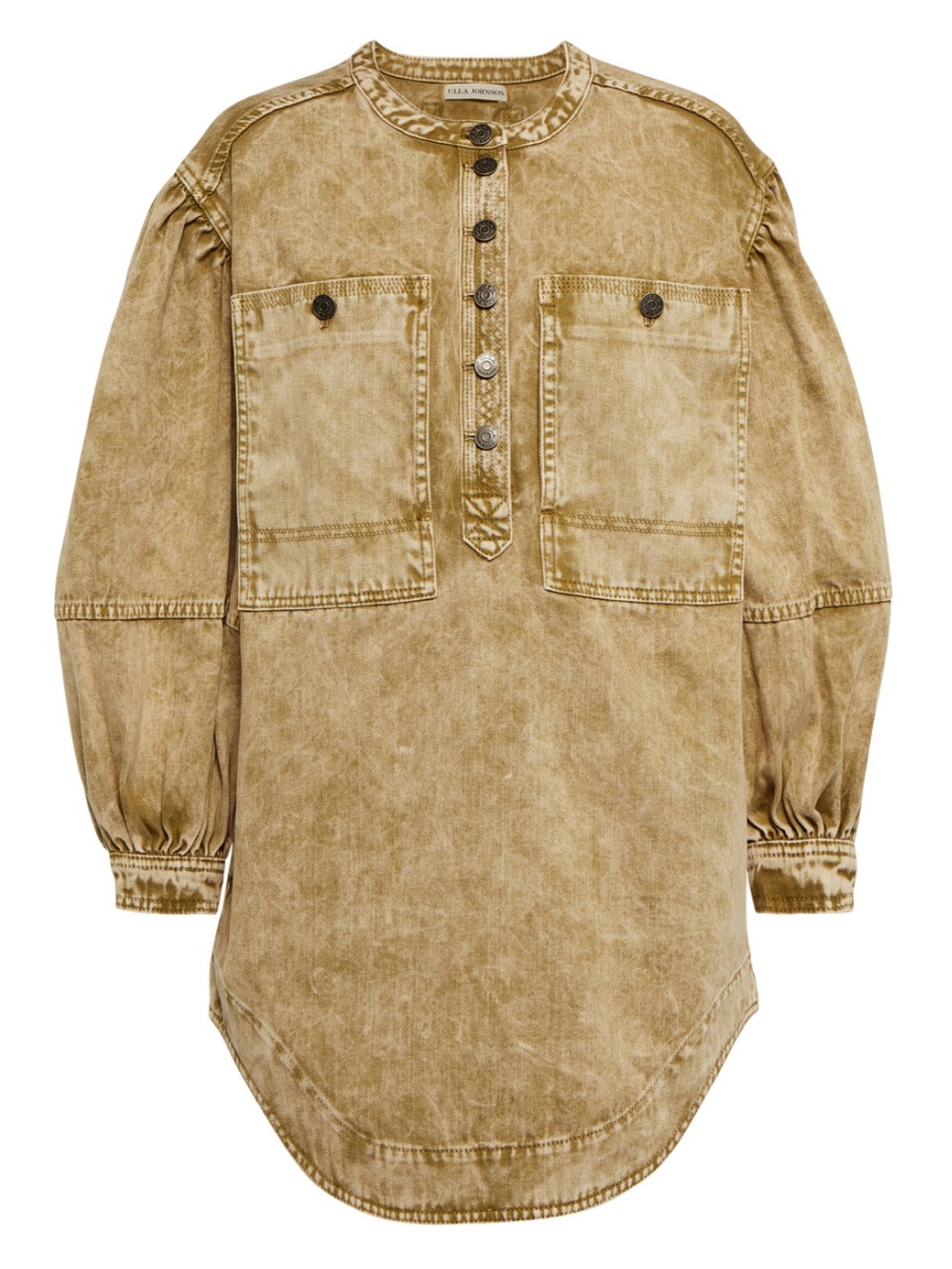 Ulla Johnson Wesley Cotton Denim Tunic